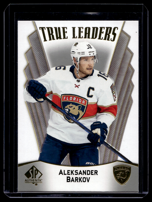 2021-22 Upper Deck SP Authentic - True Leaders - Aleksander Barkov #TL-10