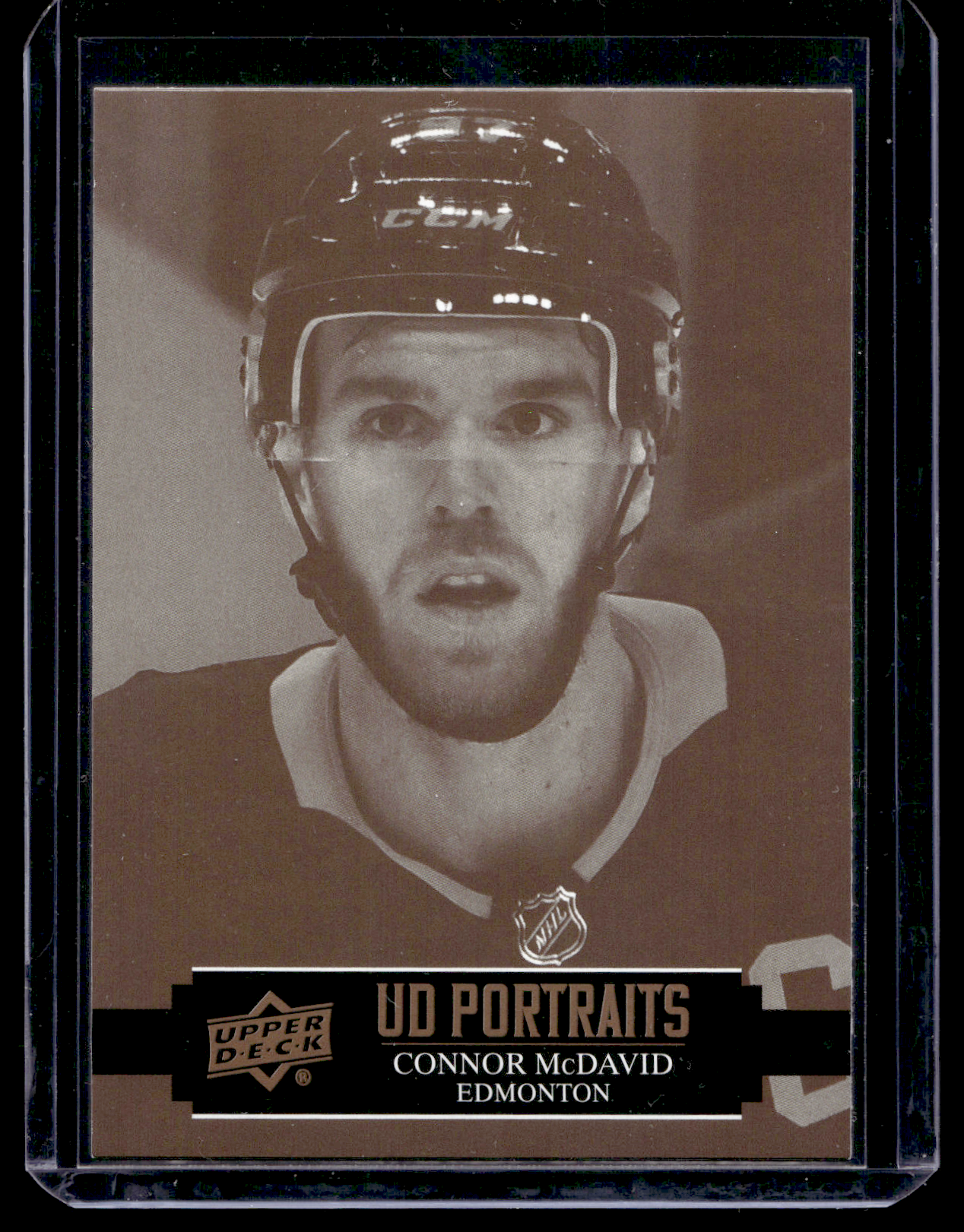 2021-22 Upper Deck Series 1 - UD Portraits - Connor McDavid #P-25