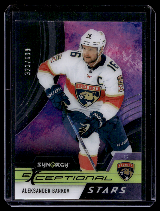 2021-22 Upper Deck Synergy - Exceptional Stars - Aleksander Barkov #ES-AB /899