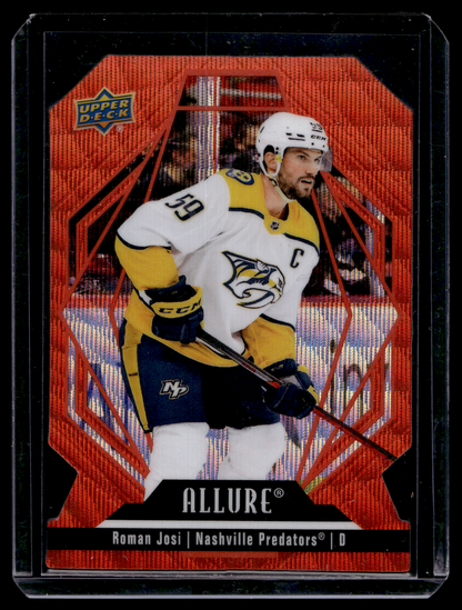 2022-23 Upper Deck Allure - Orange Slice Die-Cut - Roman Josi #32