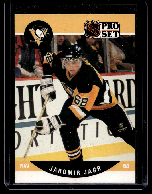 1990-91 Pro Set - Jaromir Jagr #632 RC