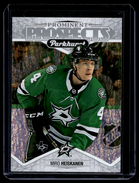 2018-19 Upper Deck Parkhurst - Prominent Prospects - Miro Heiskanen #PP-3 RY