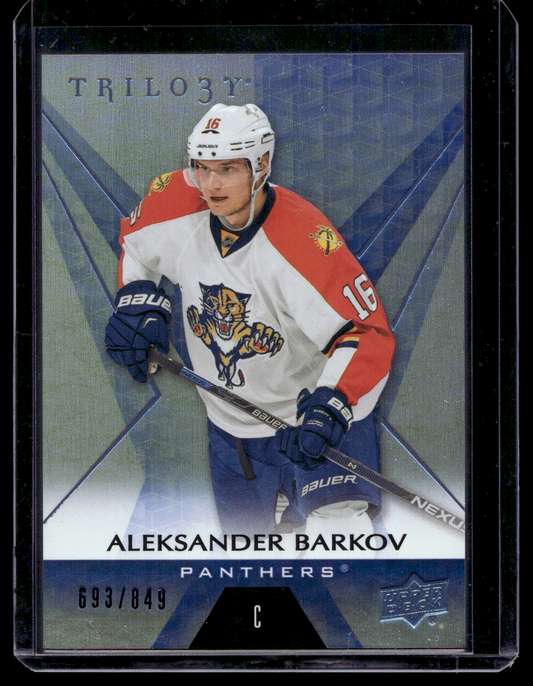 2016-17 Upper Deck Trilogy - Blue - Aleksander Barkov #28 /849