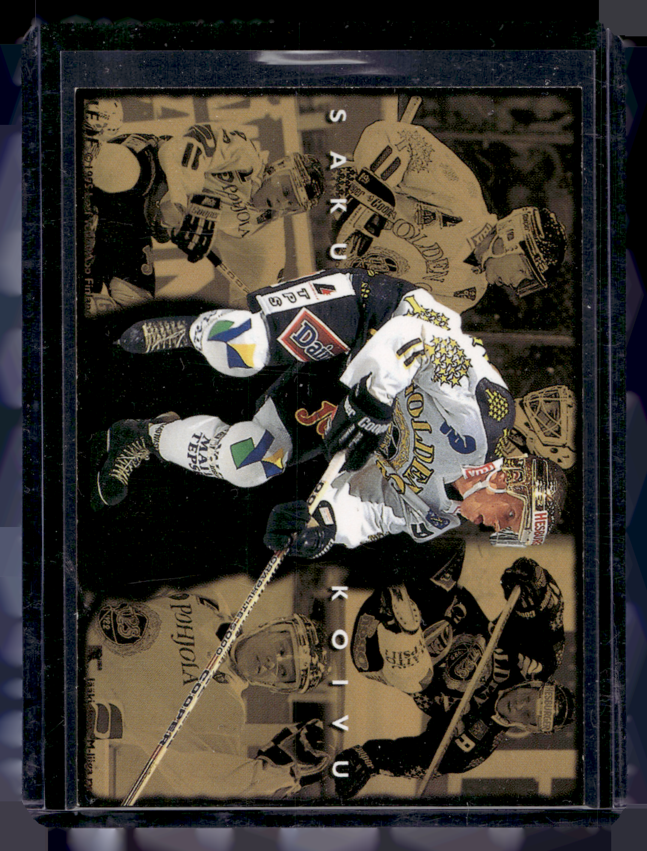 1995-96 Sisu Super Chase - Golden Helmet - Saku Koivu /2500