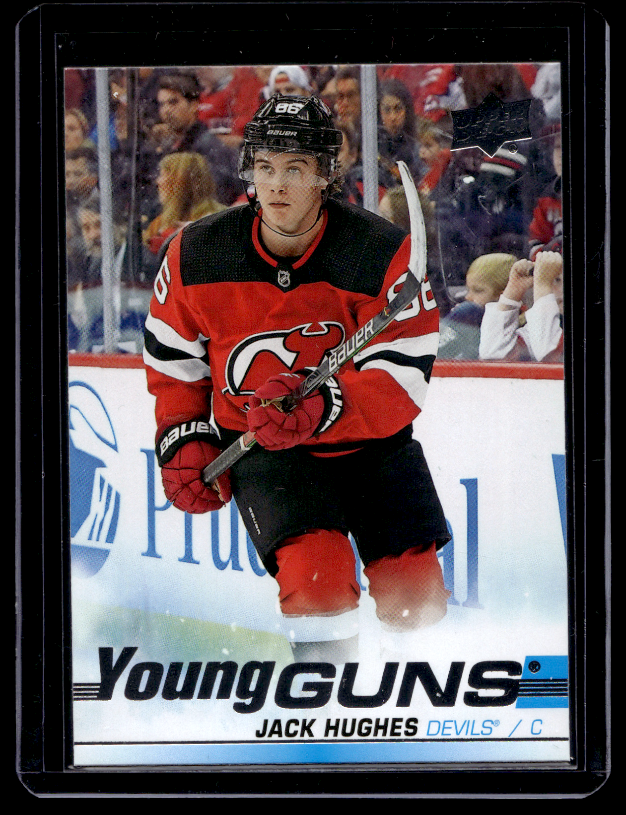 2019-20 Upper Deck - Young Guns - Jack Hughes #201 RC