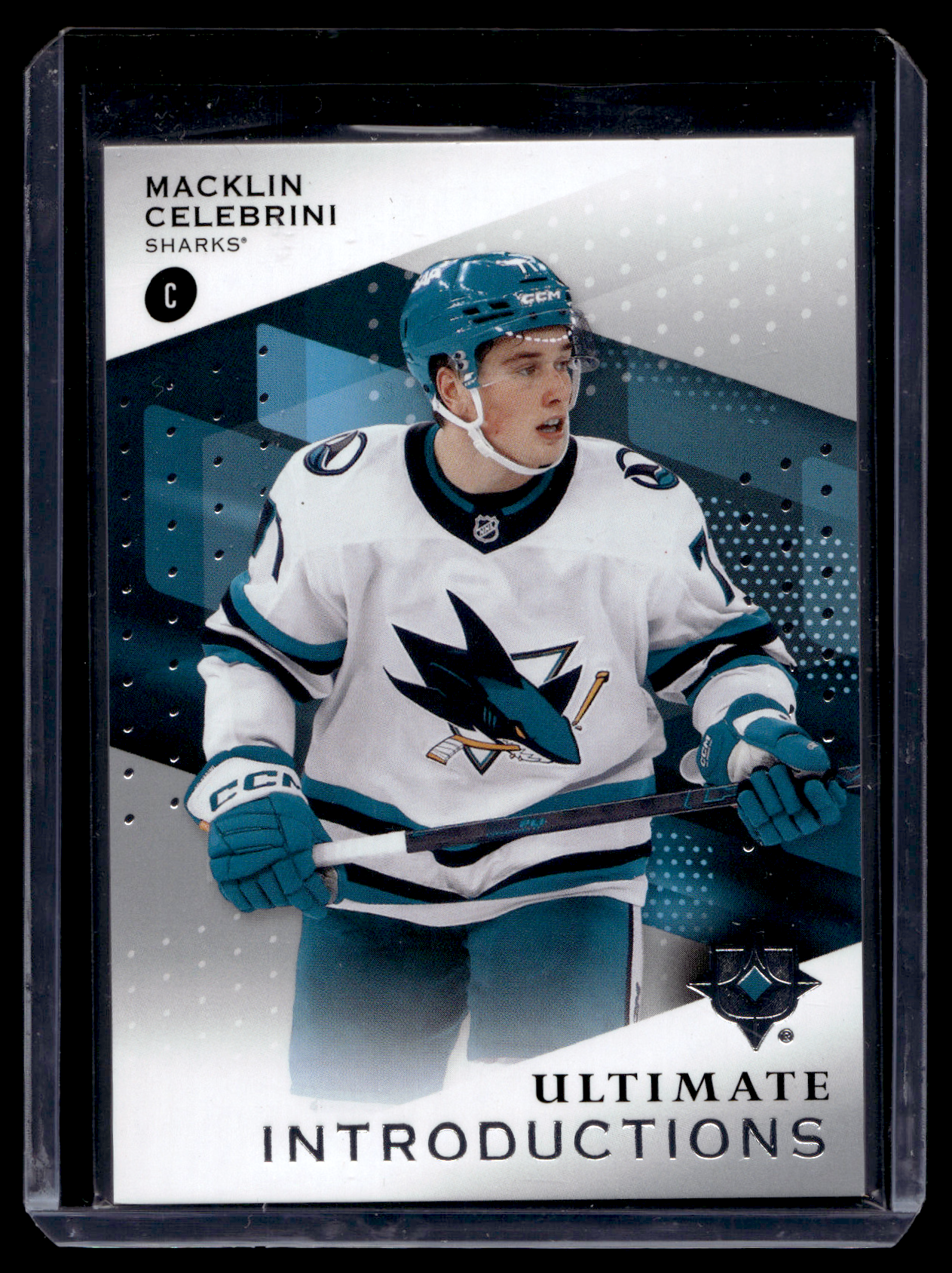 2024-25 Upper Deck Ultimate Collection - Ultimate Introductions - Macklin Celebrini #UI-CE RY
