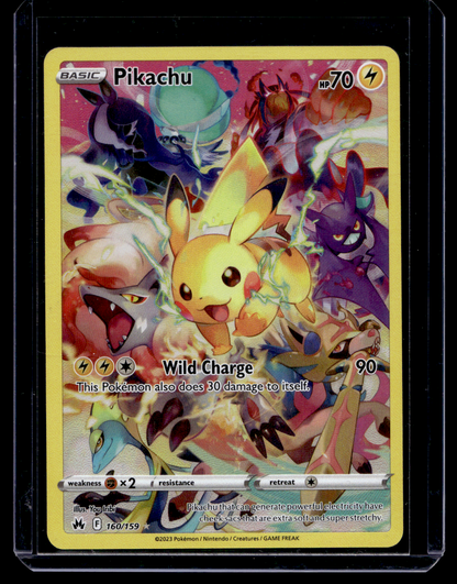 2023 Pokemon Sword & Shield - Crown Zenith - Secret - Pikachu #160