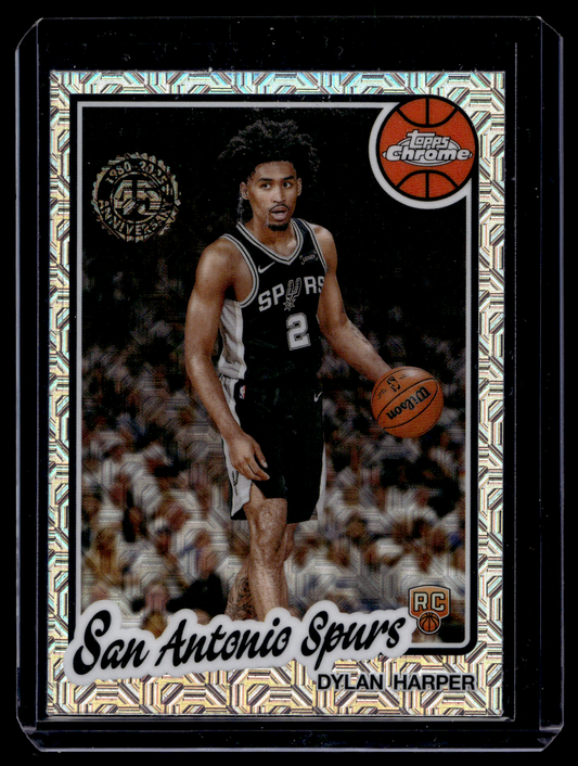 2025-26 Topps - 1980-81 Topps Chrome Silver Pack - Dylan Harper #TC-DH RY