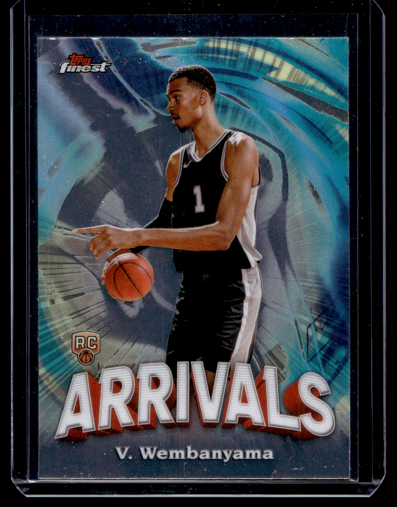 2023-24 Topps Finest - Arrivals - Victor Wembanyama #A-6 RY