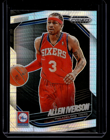 2024-25 Panini Prizm Black - Hyper Prizm - Legends - Allen Iverson #262