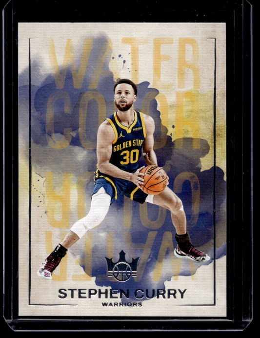 2024-25 Panini Court Kings - Water Color - Stephen Curry #6