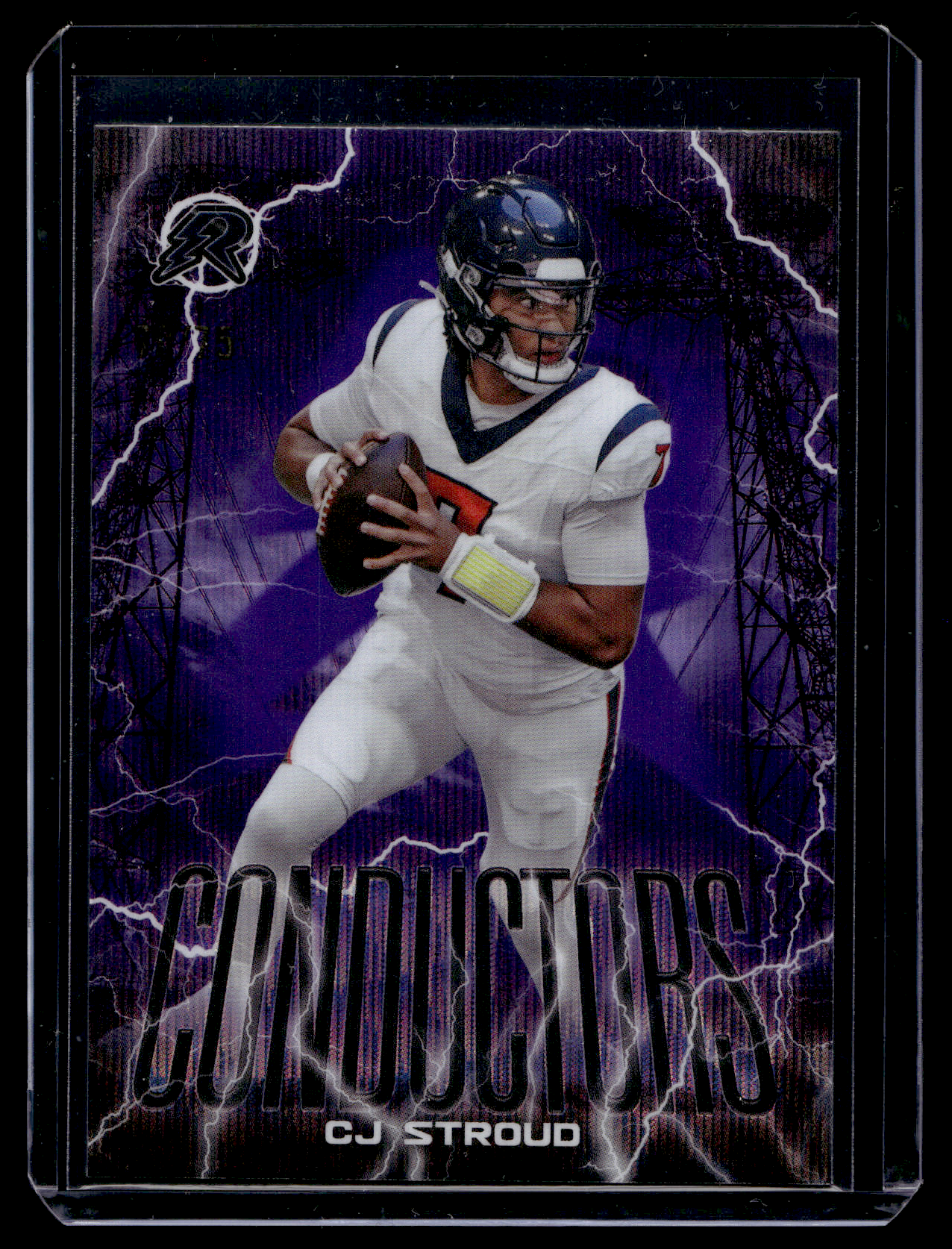 2024 Topps Resurgence - Conductors - Purple Surge Refractor - CJ Stroud #C-2 /75