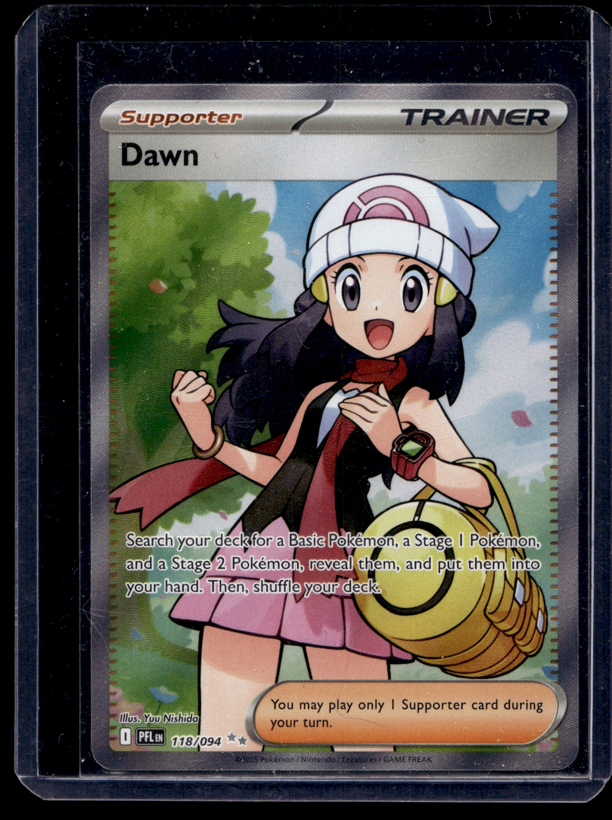 2025 Pokemon Phantasmal Flames - Ultra Rare - Dawn #118