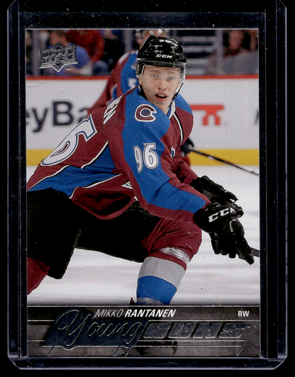 2015-16 Upper Deck Young Guns - Mikko Rantanen #206 RC