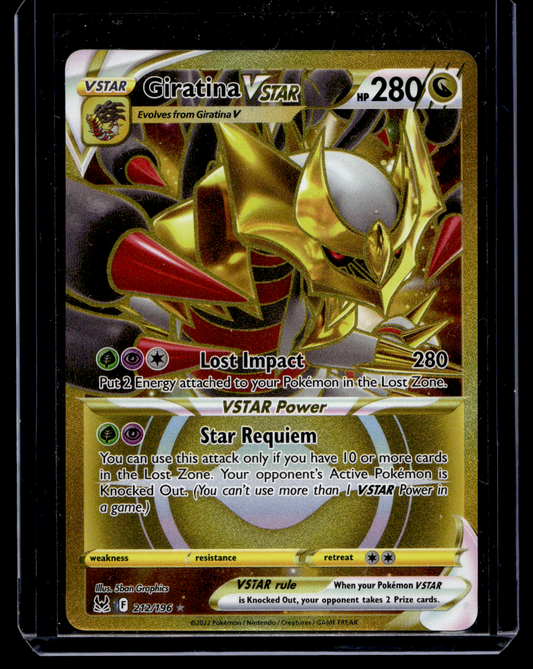 2022 Pokemon - Sword & Shield - Lost Origin - Secret - Giratina VSTAR #212