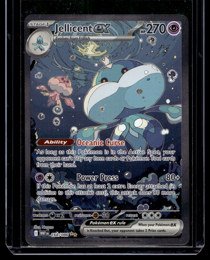 2025 Pokemon Scarlet & Violet - White Flare - Special Illustration Rare - Jellicent ex #168