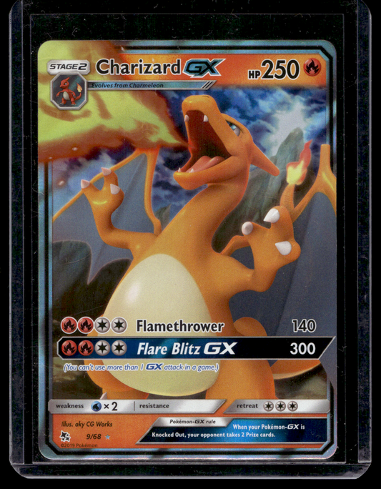 2019 Pokemon Sun & Moon - Hidden Fates - Charizard GX #9