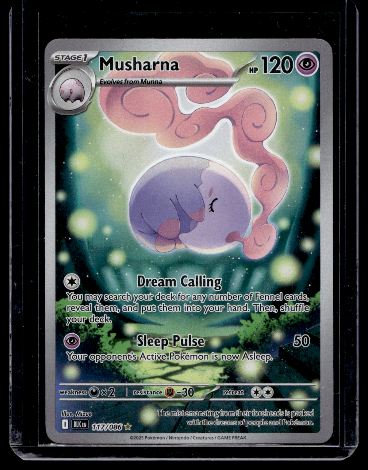 0849 Pokemon 2025 Pokemon - Scarlet & Violet - Black Bolt - Illustration Rare - Mus ...