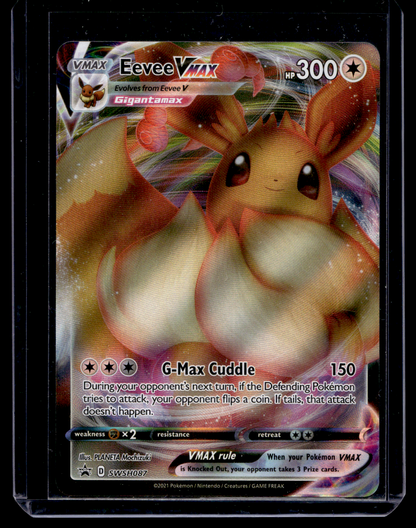2021 Pokemon - Sword & Shield - Black Star Promos - Promos - Eevee VMAX #SWSH087