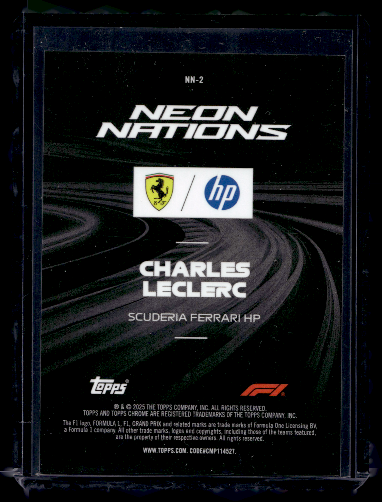 2025 Topps Chrome Formula 1 - Neon Nations - Charles Leclerc #NN-2