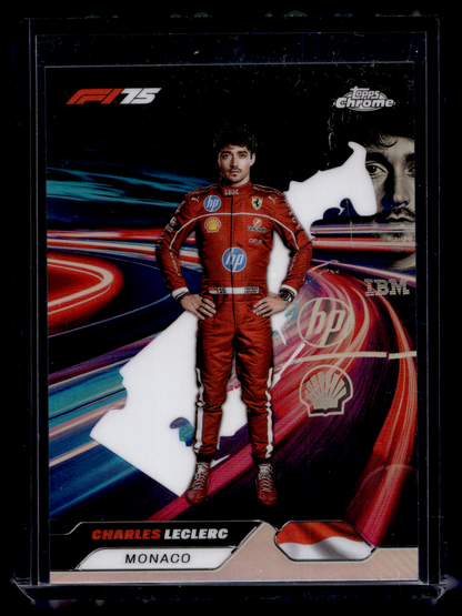 2025 Topps Chrome Formula 1 - Neon Nations - Charles Leclerc #NN-2
