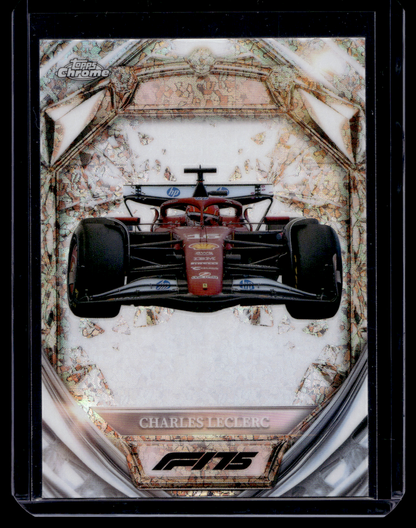 2025 Topps Chrome Formula 1 - Diamond 75th Anniversary - Charles Leclerc #D75-23