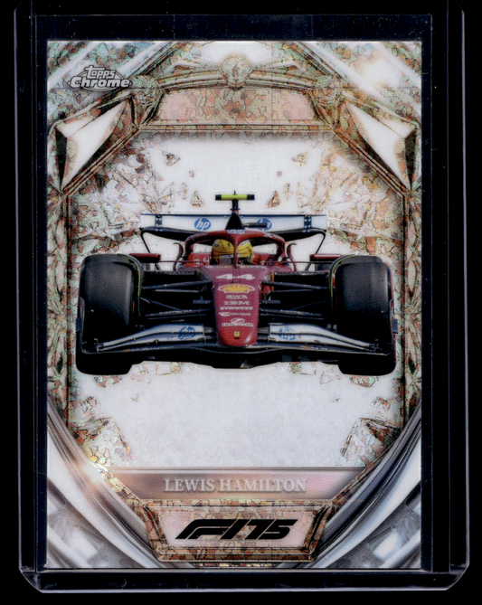 2025 Topps Chrome Formula 1 - Diamond 75th Anniversary - Lewis Hamilton #D75-24