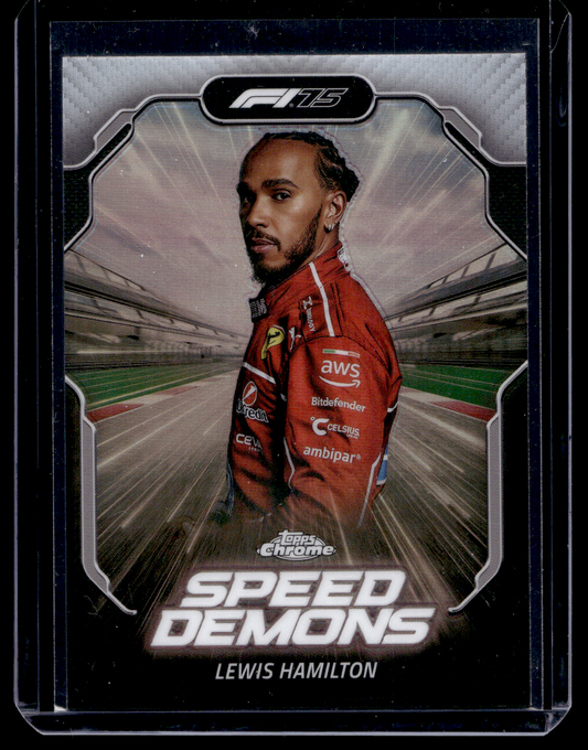 2025 Topps Chrome Formula 1 - Speed Demons - Lewis Hamilton #SD-2