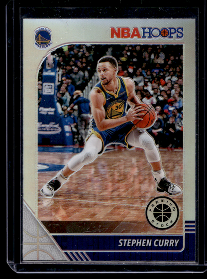 2019-20 Panini NBA Hoops Premium Stock - Silver Prizm - Stephen Curry #59