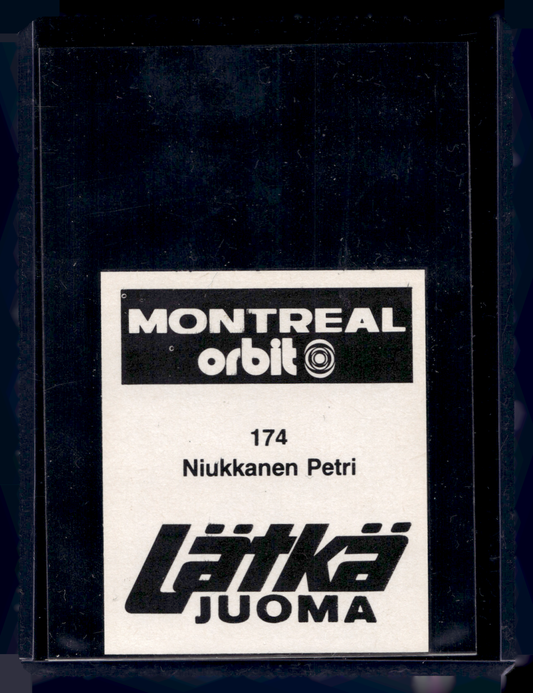 1980 Mallasjuoma Lätkäjuoma - Petri Niukkanen #174