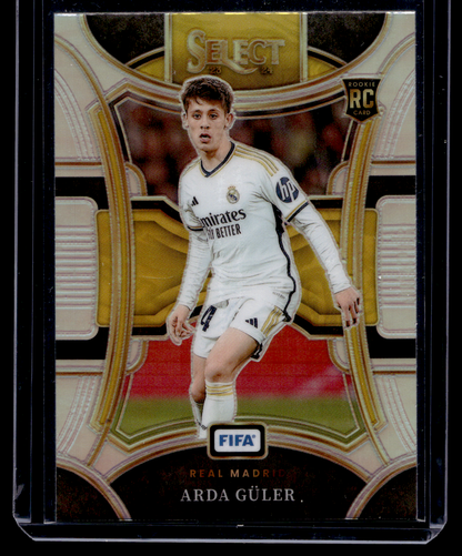 2023-24 Panini Select FIFA - Silver Prizm - Mezzanine - Arda Guler #128
