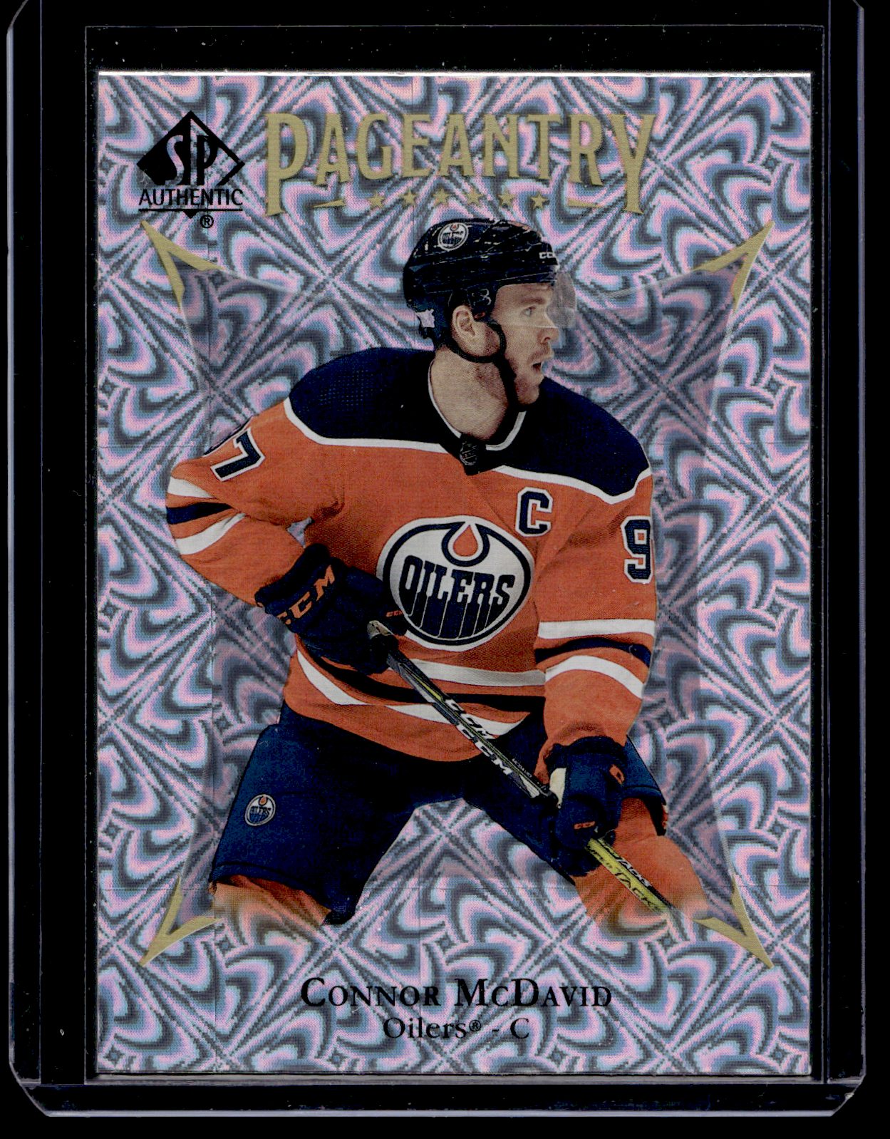 2021-22 Upper Deck SP Authentic - Pageantry - Connor McDavid #P-50