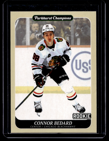 2023-24 Upper Deck Parkhurst Champions - Rookies SPs - Connor Bedard #221 RC