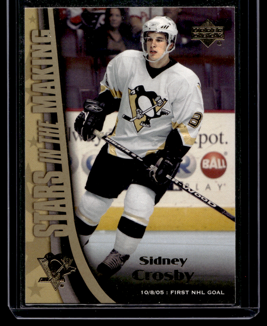 2005-06 Upper Deck - Stars in the Making - Sidney Crosby #SM1 RY