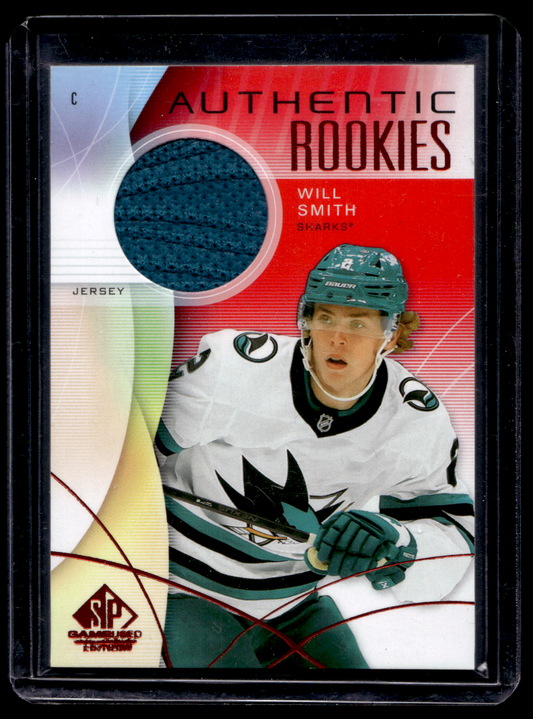 2024-25 Upper Deck SP Game Used - Red Jersey - Authentic Rookies - Will Smith #247 RC