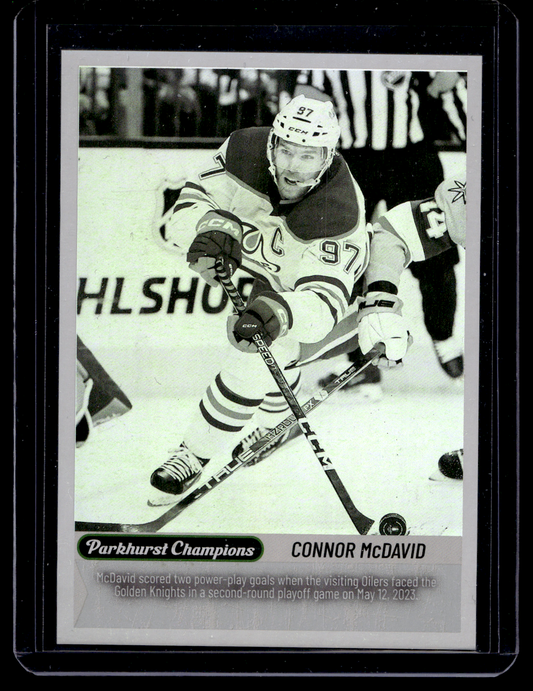 2023-24 Upper Deck Parkhurst Champions - Wire Images - Connor McDavid #WI-1