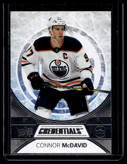 2021-22 Upper Deck Credentials - Connor McDavid #1