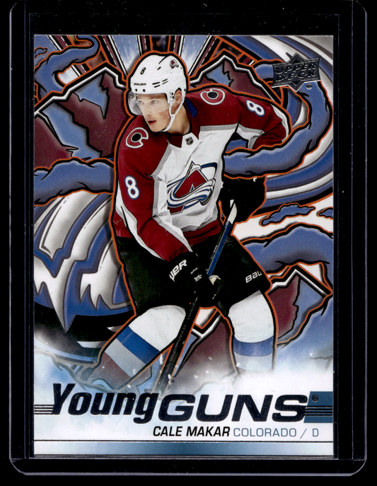 2024-25 Upper Deck Series 2 - Young Guns Renewed - Cale Makar #493