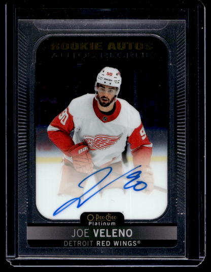 2021-22 Upper Deck OPC Platinum - Rookie Autographs - Joe Veleno #R-JV RY