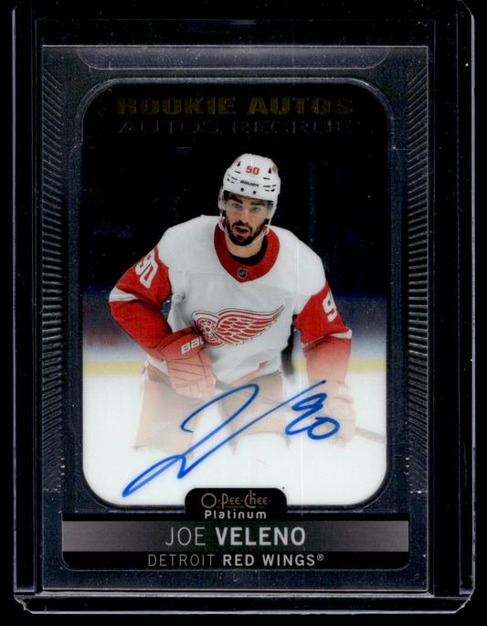 2021-22 Upper Deck OPC Platinum - Rookie Autographs - Joe Veleno #R-JV RY