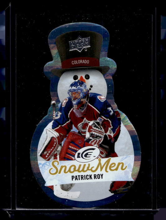 2023-24 Upper Deck Ice - Snow Men - Legends - Patrick Roy #SM-47