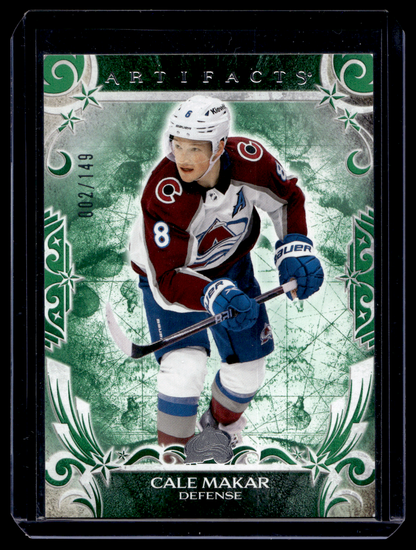 2024-25 Upper Deck Artifacts  - Emerald - Stars - Cale Makar #148 /149