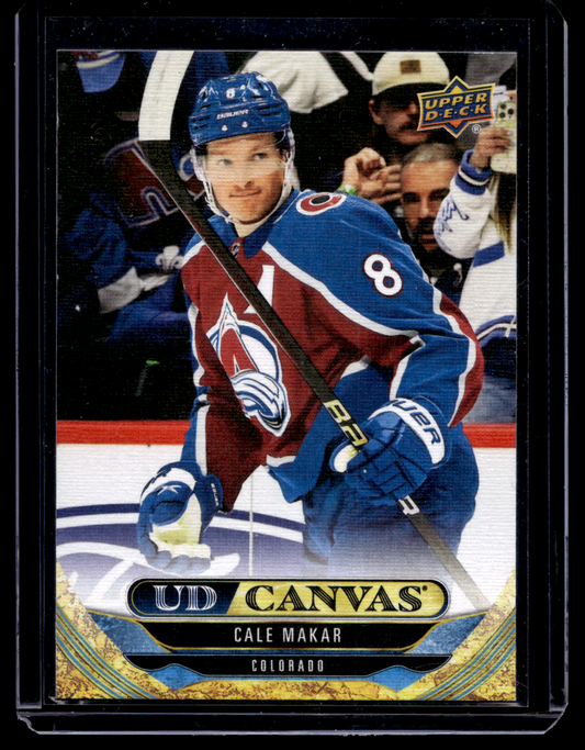 2024-25 Upper Deck Series 1 - UD Canvas - Cale Makar #C-19