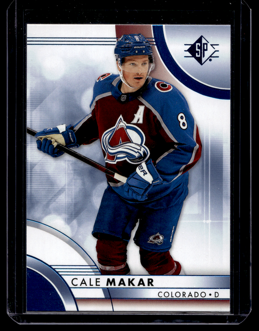 2023-24 Upper Deck SP - Retail - Blue - Cale Makar #7