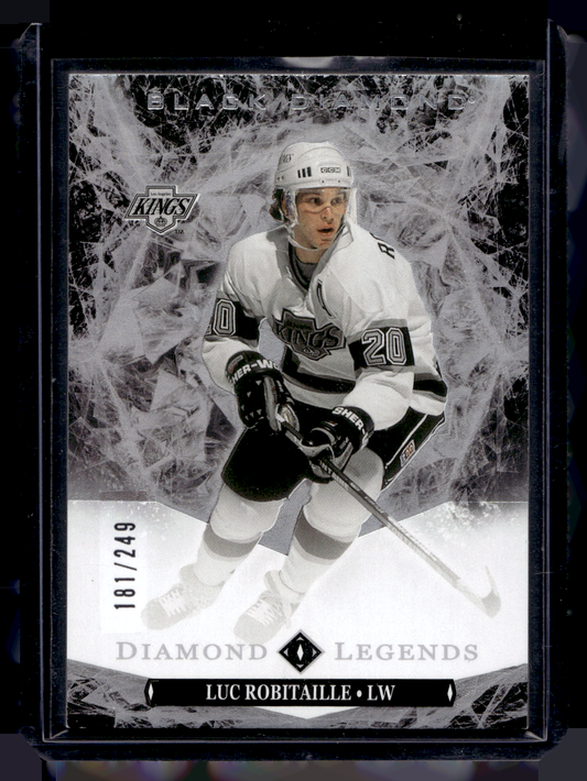 2024-25 Upper Deck Black Diamond - Diamond Legends - Luc Robitaille #BDL-LR /249