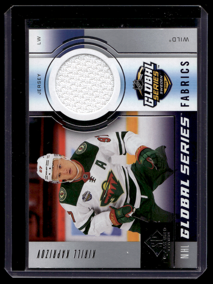 2024-25 Upper Deck SP Game Used - 2023 Global Series Sweden Fabrics - Kirill Kaprizov #GSF-KK