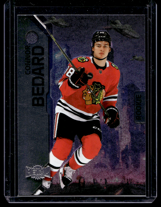 2023-24 Skybox Metal Universe - Rookies - Connor Bedard #198 RC