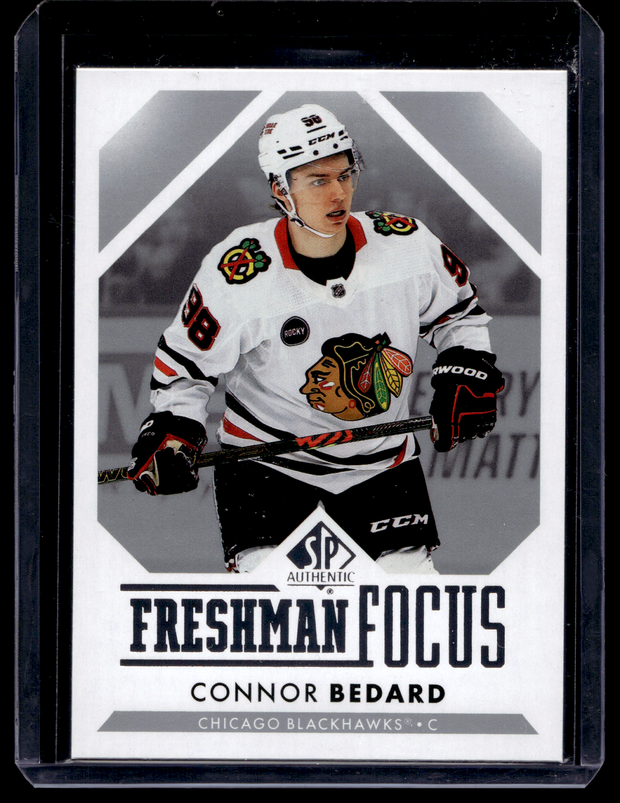 2023-24 Upper Deck SP Authentic - Freshman Focus - Connor Bedard #FF-1 RY
