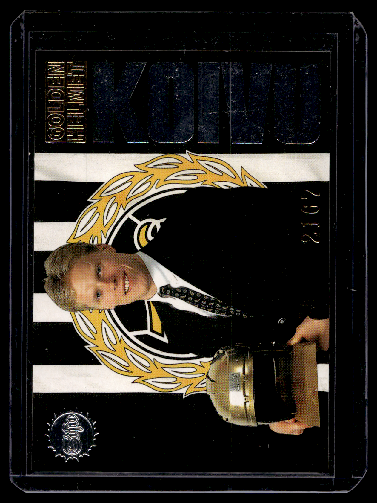 1995-96 Sisu Super Chase - Golden Helmet - Saku Koivu /2500