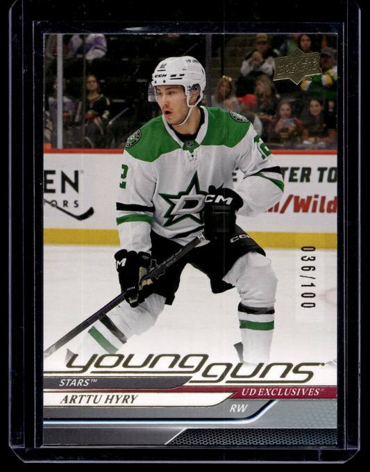 2024-25 Upper Deck Extended Series - Exclusives - Young Guns - Arttu Hyry #728 /100 RC